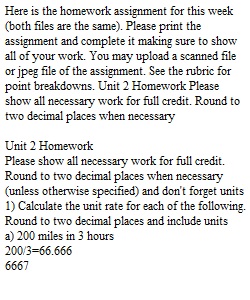 Week 2 Assignment